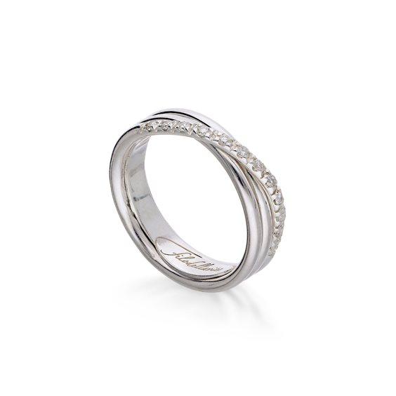 Anillo Rubinia Mujer in Plata Diamante 0.18 Ct AN8ABT - AN8ABT